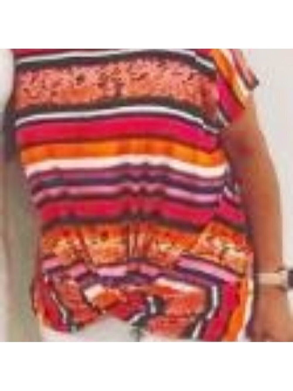 GOOD Day Bright Pink/Orange/Snakeskin front knot